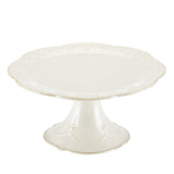 French Perle White™ Pedestal Cake Plate - Set of 2