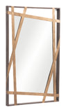 Tolix Steel, MDF, Glass Modern Commercial Grade Mirror
