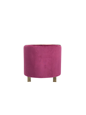 VIG Furniture Divani Casa Anthony Modern Pink & Gold Accent Chair VGZAZCS600-1-PNK