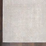 Nourison Sleek Textures SLE01 Machine Made Power-loomed Indoor Area Rug Ivory/Grey 7'10" x 10'6" 99446711373