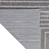 Nourison Calvin Klein Ck023 Balance BLN01 Modern & Contemporary Machine Made Power-loomed Indoor only Area Rug Grey/Ivory 7'10" x 9'10" 99446081056