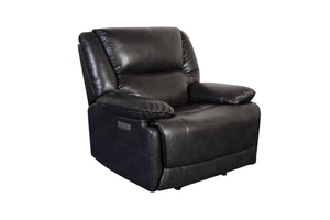 Porter Designs Ennis Triple Power Transitional Recliner Black 03-202C-17-4830