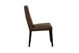 Porter Designs Verona Leather-Look Contemporary Dining Chair Brown 07-204-02-1553