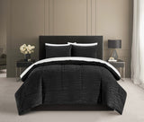 Alligator Black Queen 3pc Comforter Set