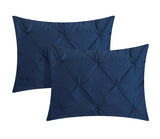 Hannah Navy King 10pc Comforter Set