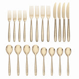 Oneida Storm Champagne 20 Piece Everyday Flatware Set, Service for 4 894808