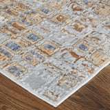 Laina 39G0F Polypropylene / Polyester Machine Made Mosaic Rug