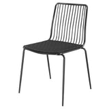 Thomas Metal Chair - Set of 4 Metallic Gunmetal