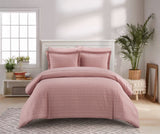 Tyson Blush King 7pc Duvet Set