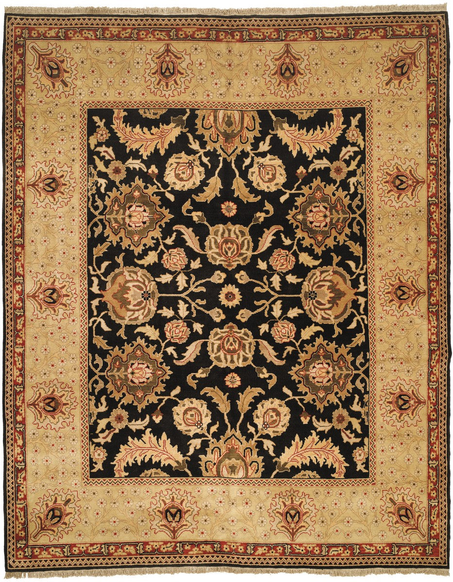 ZM47 Rug - Luxurious Handcrafted 100% Wool Pile Rectangle Rug for Eleg
