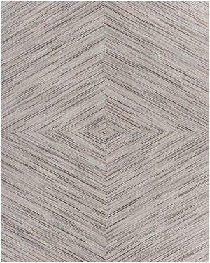 Zander ZND-1003 Modern Hair On Hide Rug ZND1003-810 Cream, Taupe, Tan 100% Hair On Hide 8' x 10'