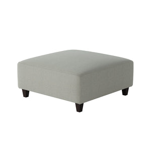 Fusion 109-C Transitional Cocktail Ottoman 109-C Invitation Mist 38" Square Cocktail Ottoman