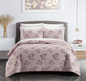 Giverny King 9pc Quilt Set