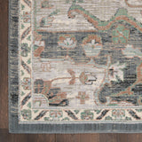 Nourison Parisa PSA01 French Country Machine Made Loom-woven Indoor Area Rug Grey Sage 7'9" x 9'9" 99446857712