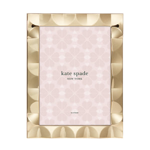 Kate Spade South Street 8" X 10" Gold Scallop Frame 892114 892114-LENOX
