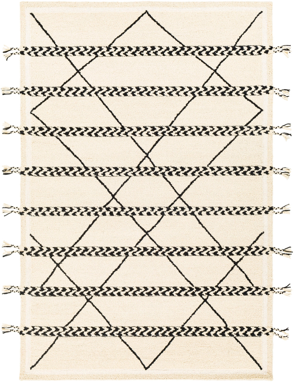 Zanafi Tassels ZTS-2311 Global Wool Rug ZTS2311-81012  100% Wool 8'10" x 12'