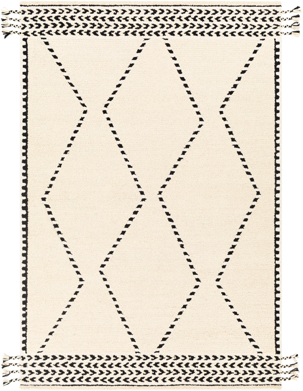 Zanafi Tassels ZTS-2312 Global Wool Rug ZTS2312-81012  100% Wool 8'10" x 12'