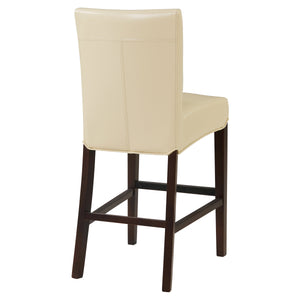 Milton Counter Stool - Elegant Bonded Leather Design with Sturdy Birch Frame and Contemporary Style