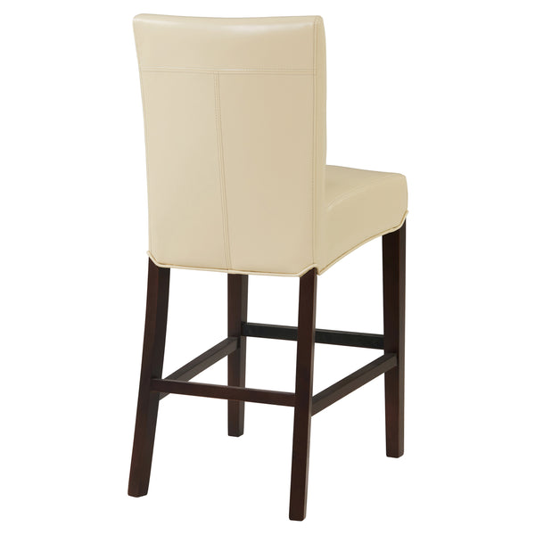 Milton Counter Stool - Elegant Bonded Leather Design with Sturdy Birch Frame and Contemporary Style