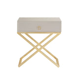 Ithaca Beige Side Table