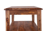 Porter Designs Sonora Solid Sheesham Wood Natural End Table Brown 05-116-07-7742