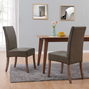 Valencia Bonded Leather Chair - Set of 2