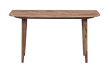 Porter Designs Fusion Solid Sheesham Wood Modern Console Table Natural 05-117-10-6742N