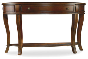 Hooker Furniture Brookhaven Traditional/Formal Hardwood Solids with Cherry Veneers Console Table 281-80-151